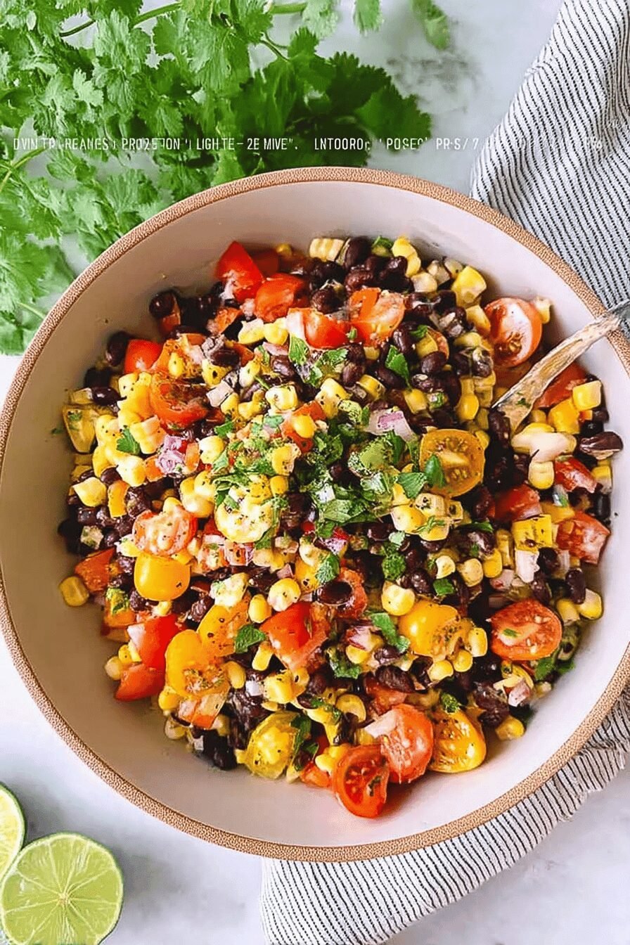 Black Bean And Corn Salad