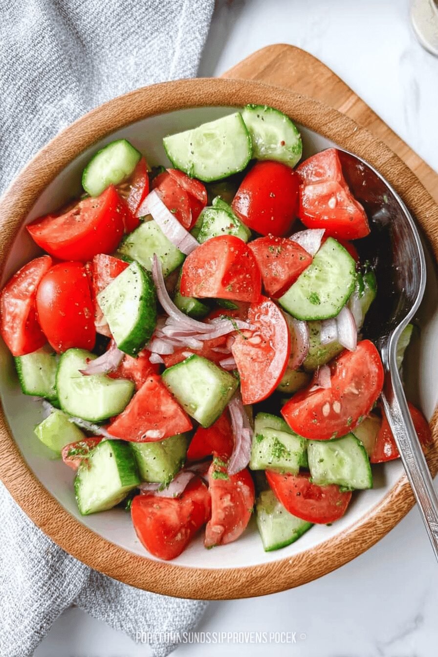 Cucumber Tomato Salad