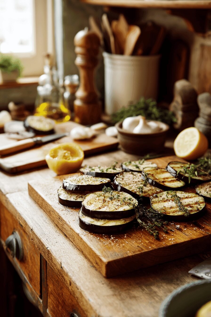 Easy Grilled Eggplant