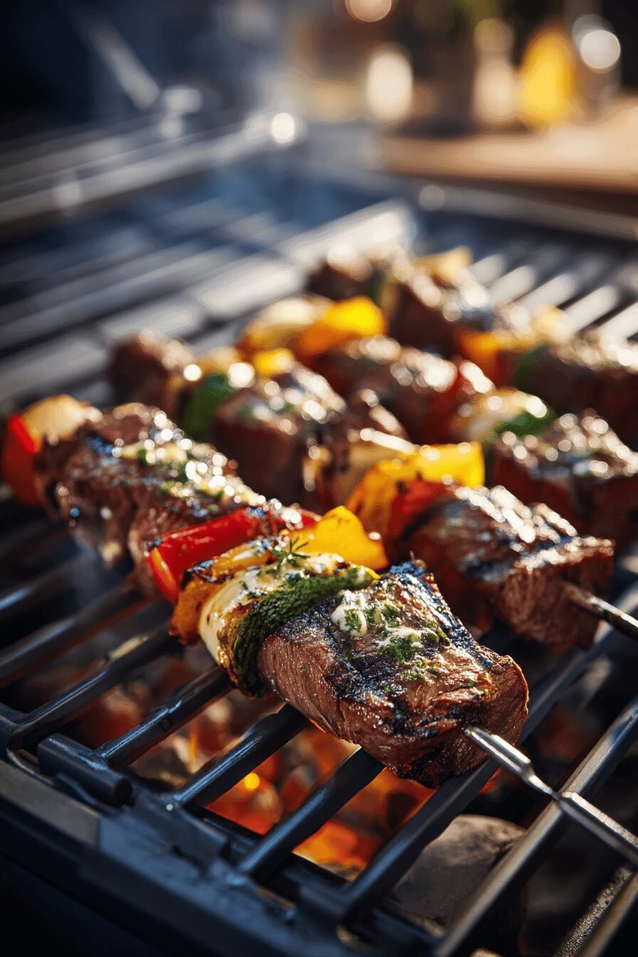 Garlic Butter Steak Kabobs