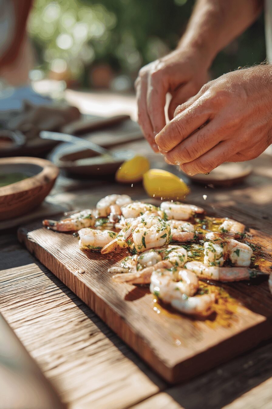 Garlic Grilled Shrimp