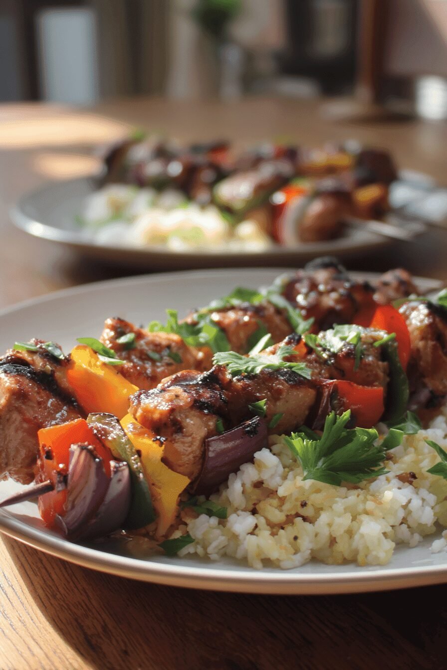 Greek Chicken Kabobs