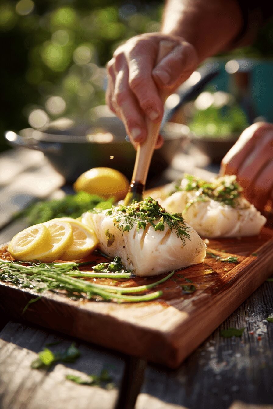 Grilled Halibut