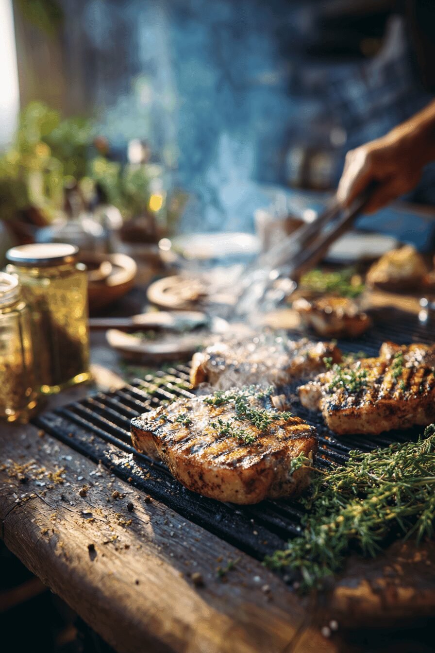 Grilled Pork Chops