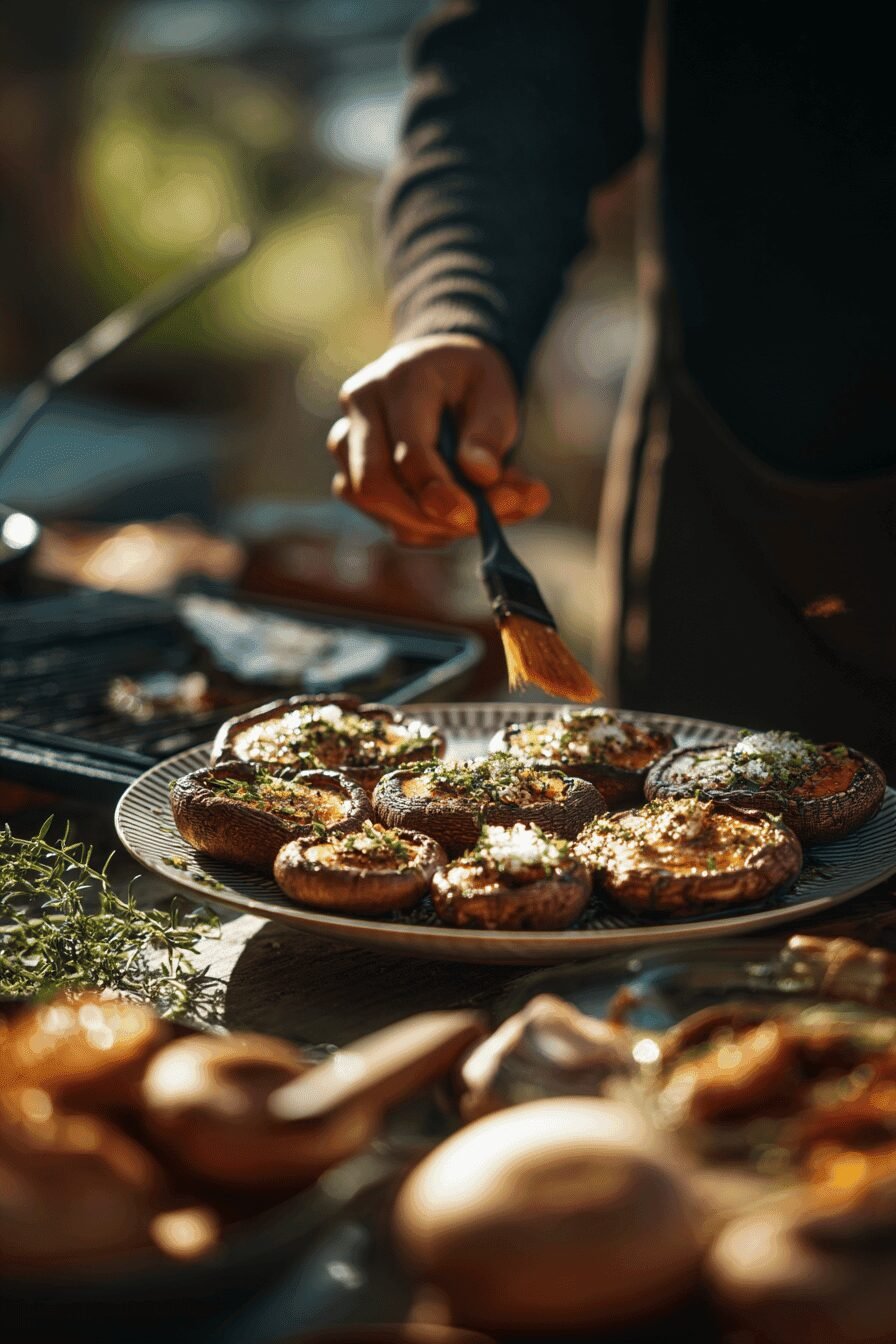 Grilled Portobello Mushrooms