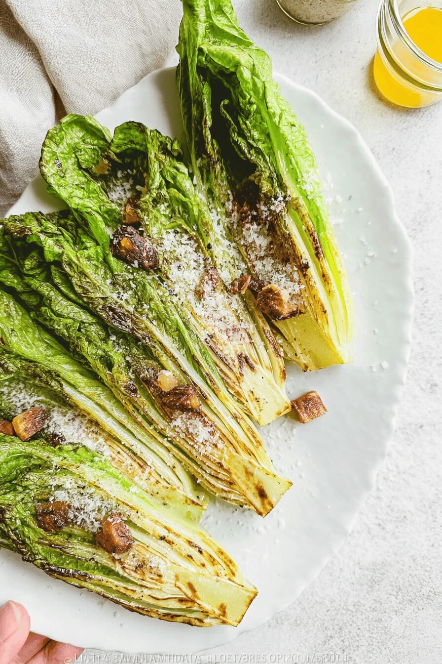 Grilled Romaine