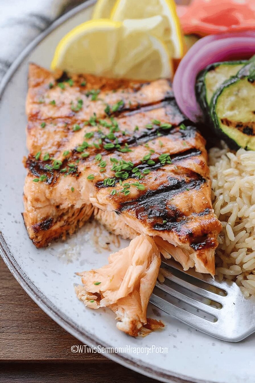 Garlic Herb Grilled Salmon Recipe For Perfect Flavor And Easy Cooking 7 Grilled Salmon
