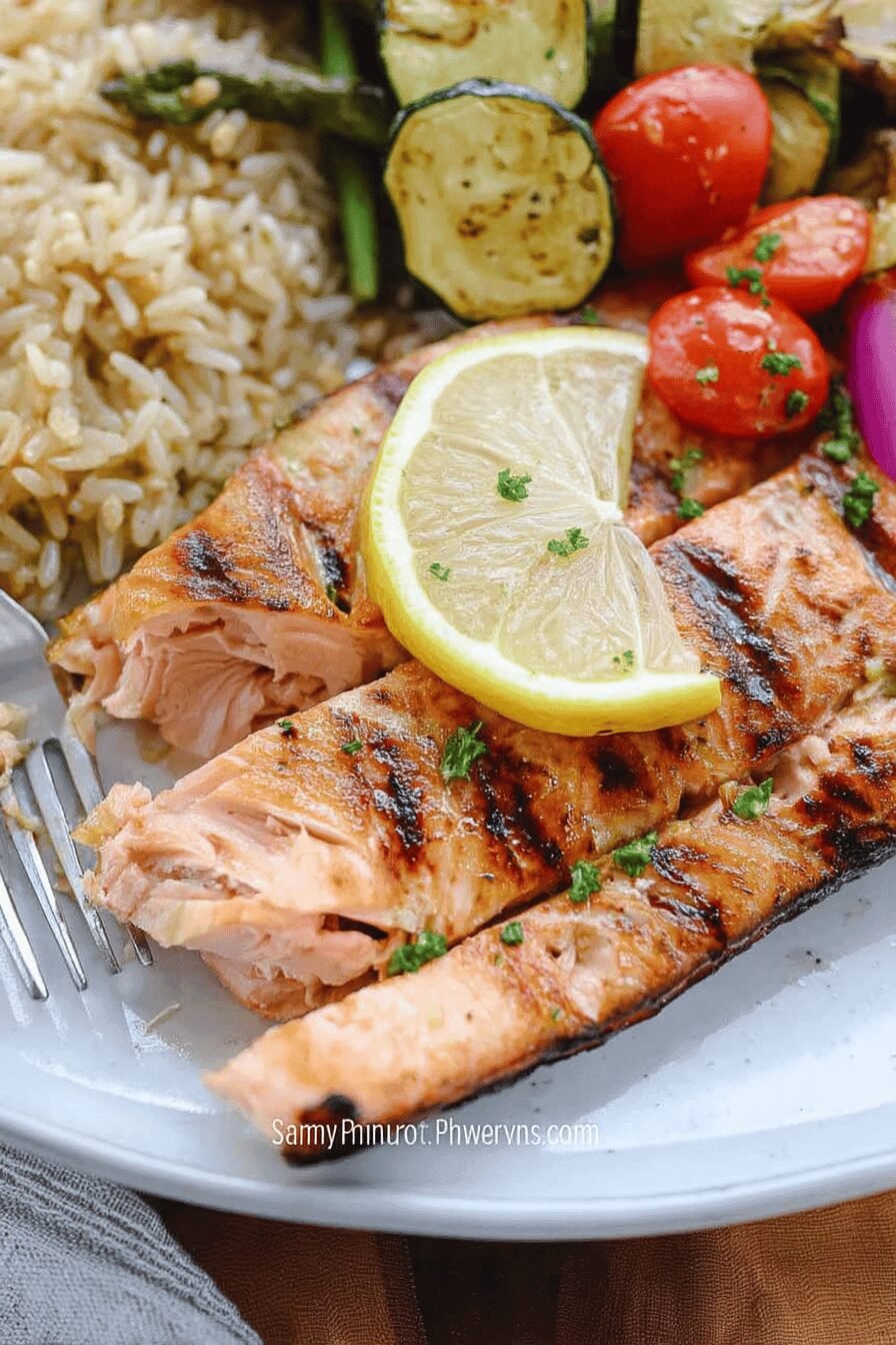 Grilled Salmon