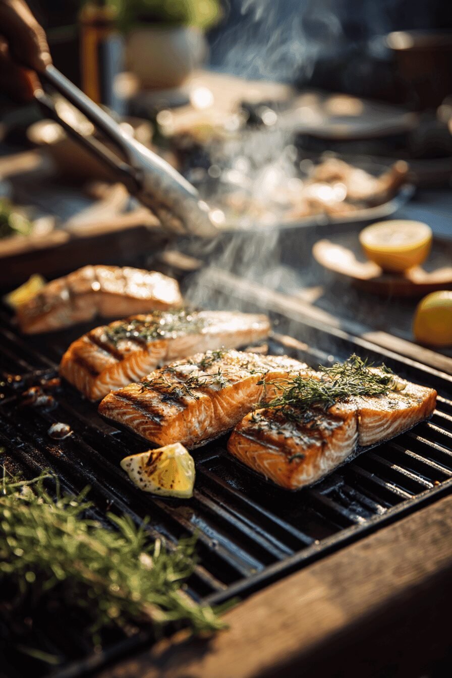 Grilled Salmon