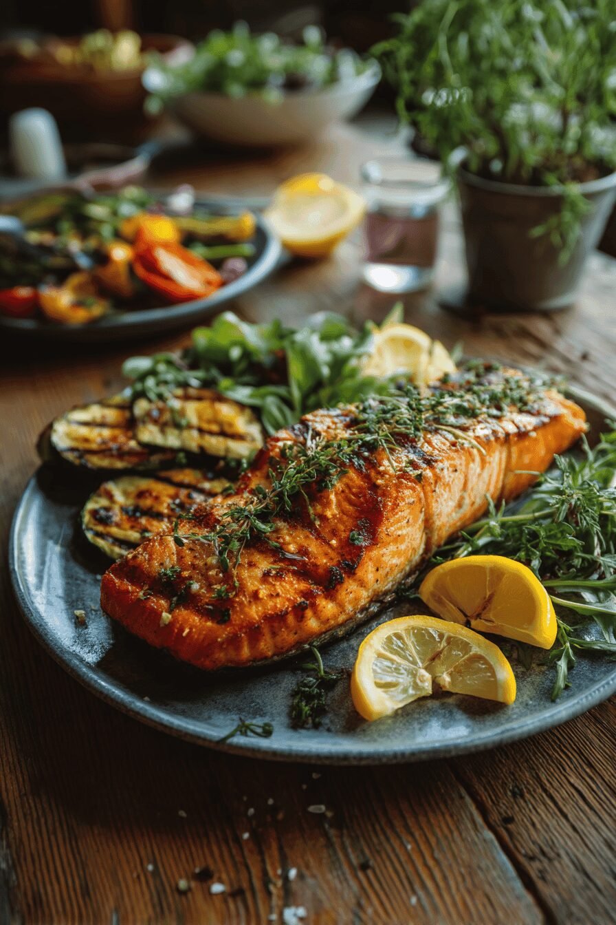 Grilled Salmon