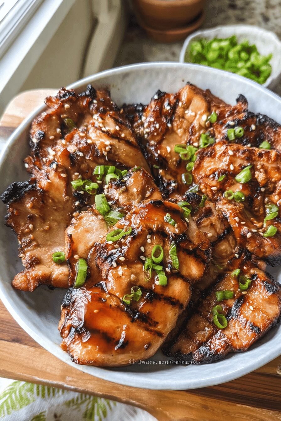Grilled Teriyaki Chicken