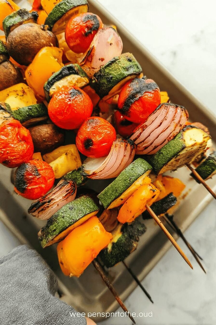 Grilled Vegetable Kabobs