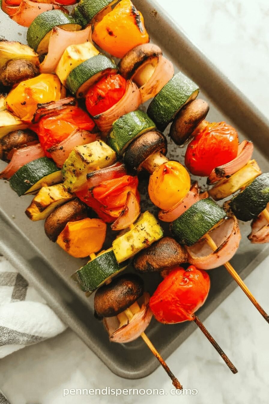 Grilled Vegetable Kabobs