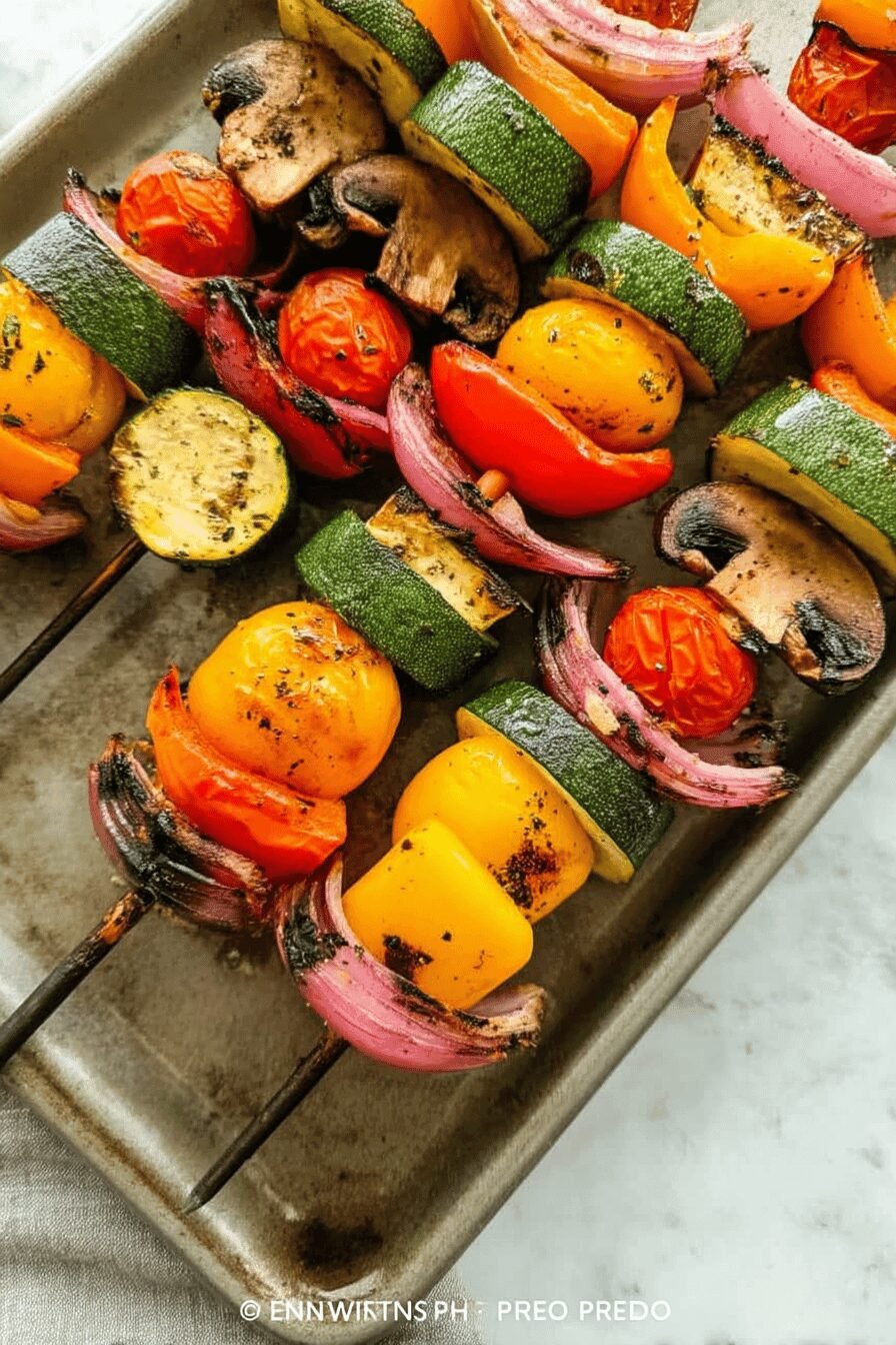 Grilled Vegetable Kabobs