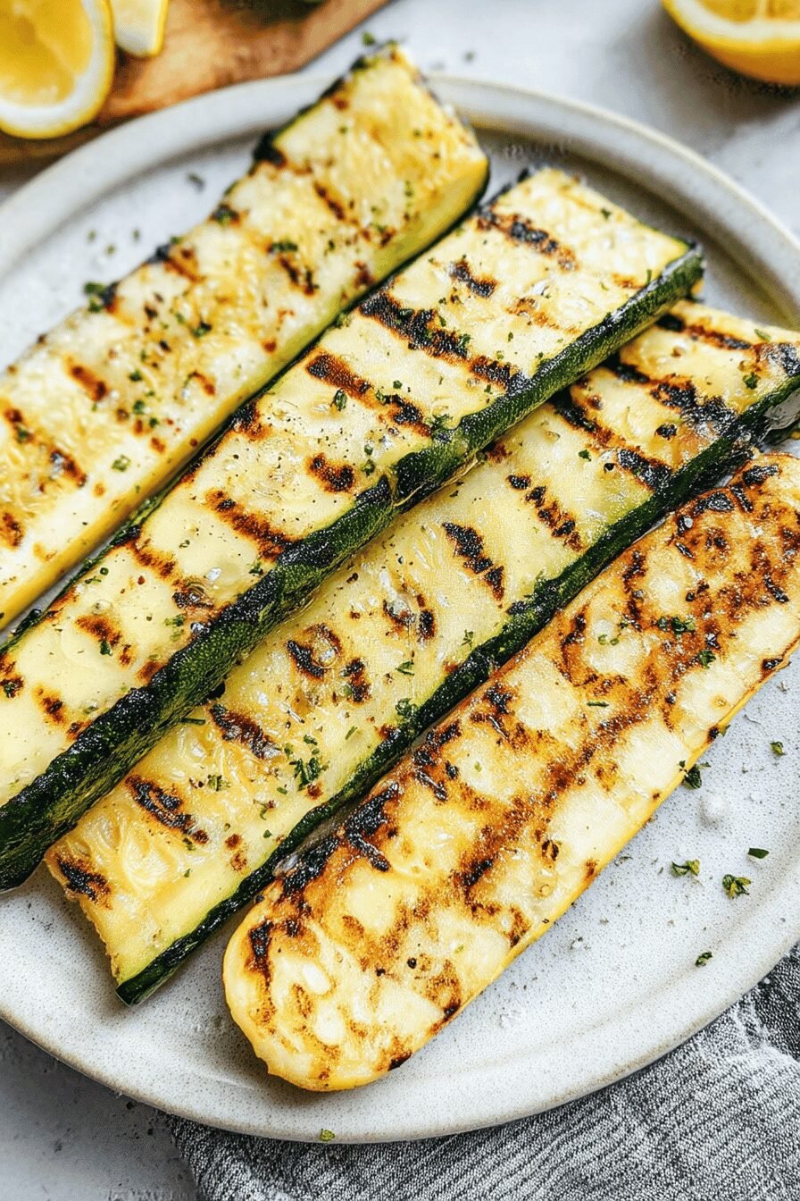 Grilled Zucchini