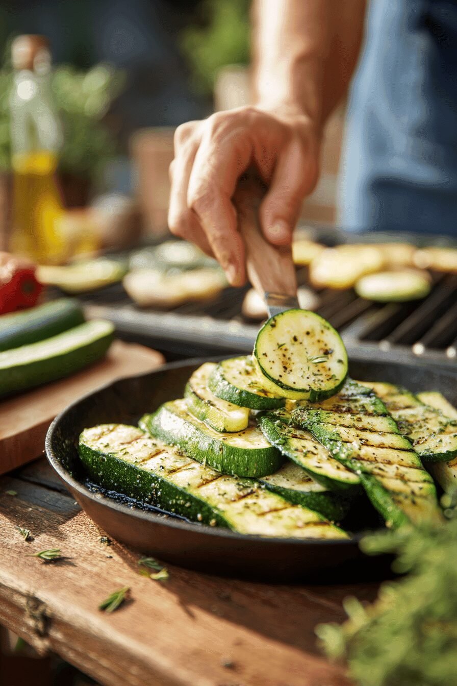 Grilled Zucchini