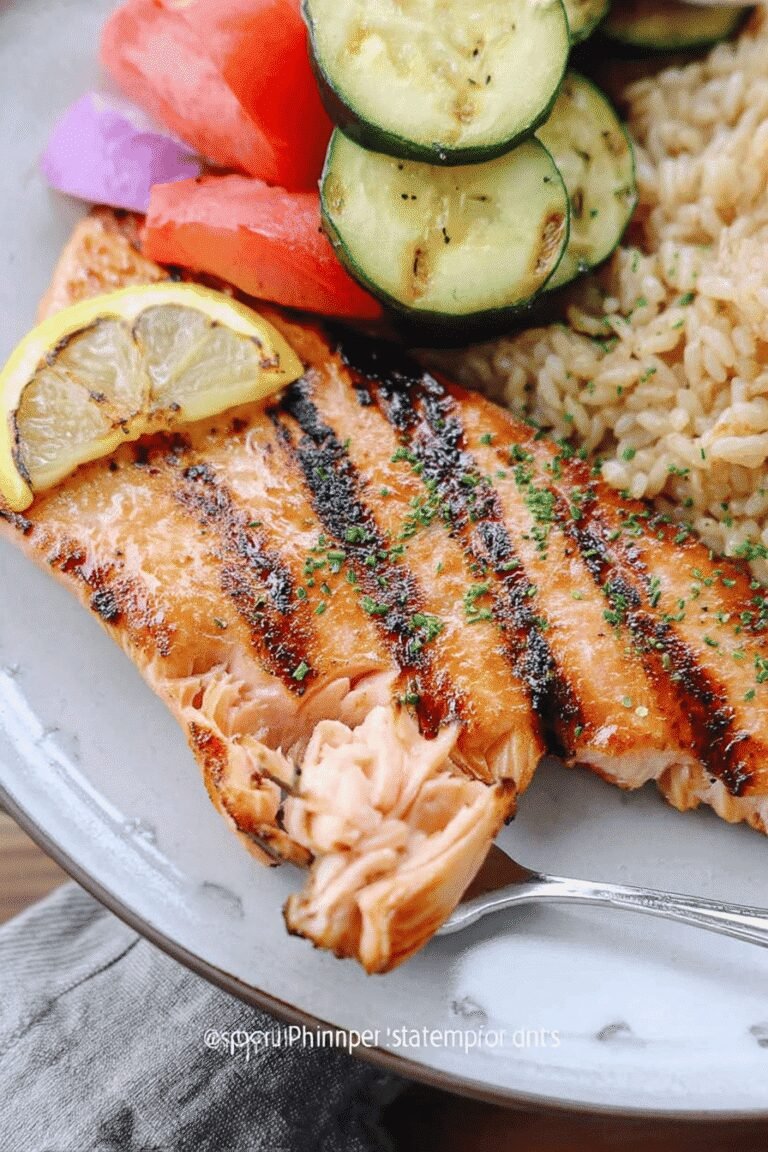 Grilled Salmon, With A Sesame-Soy Marinade 2.Png