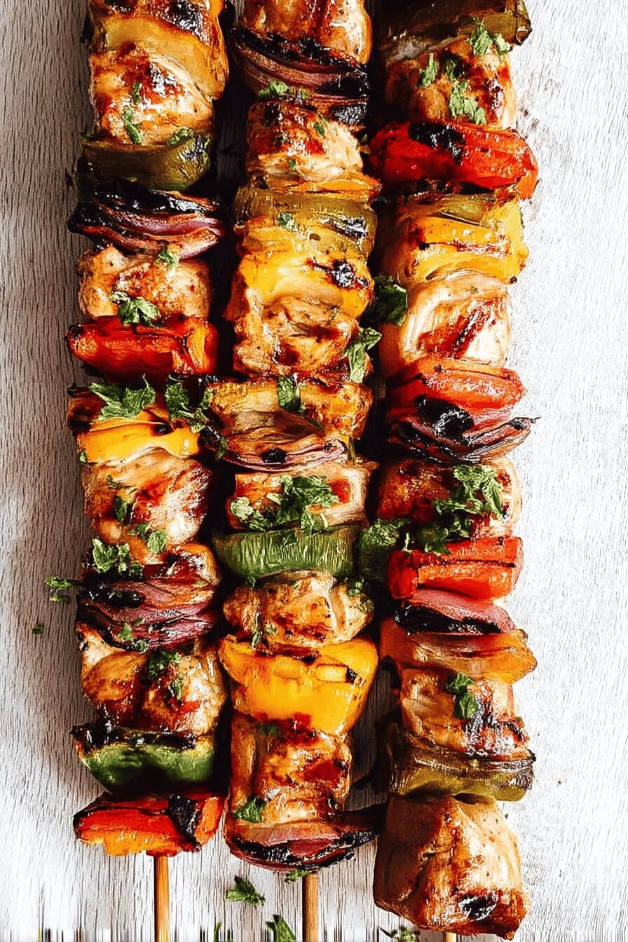 Hawaiian Chicken Kabobs