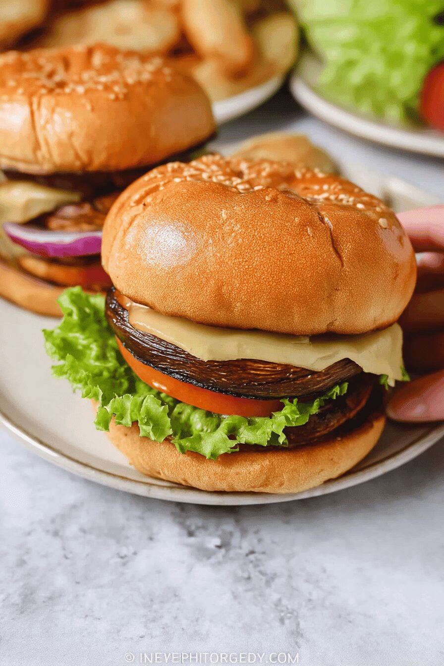 Portobello Mushroom Burgers