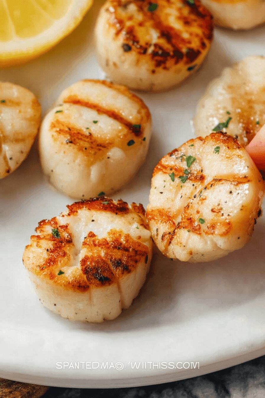 Quick And Easy Grilled Scallops