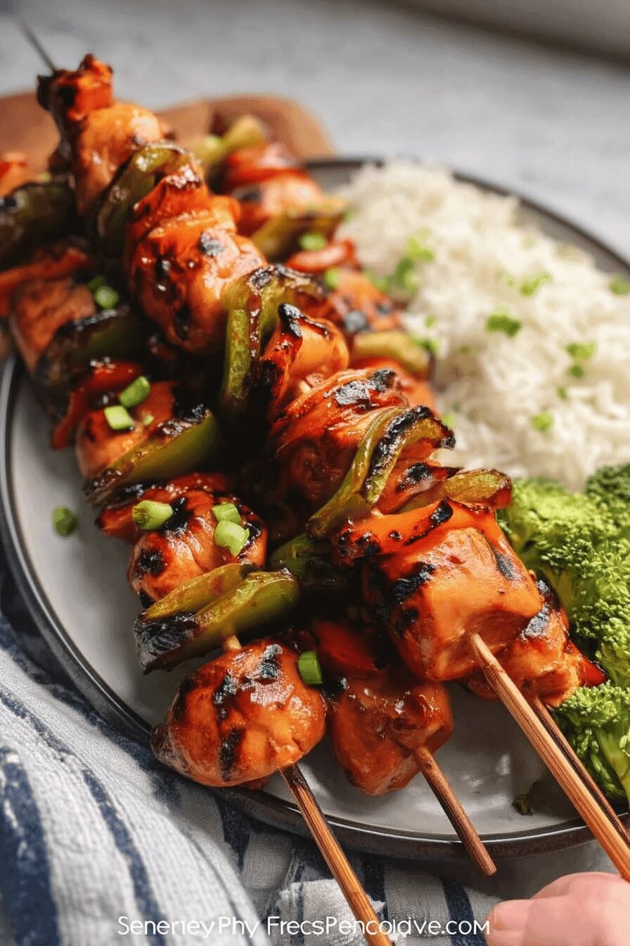 Teriyaki Chicken Kabobs