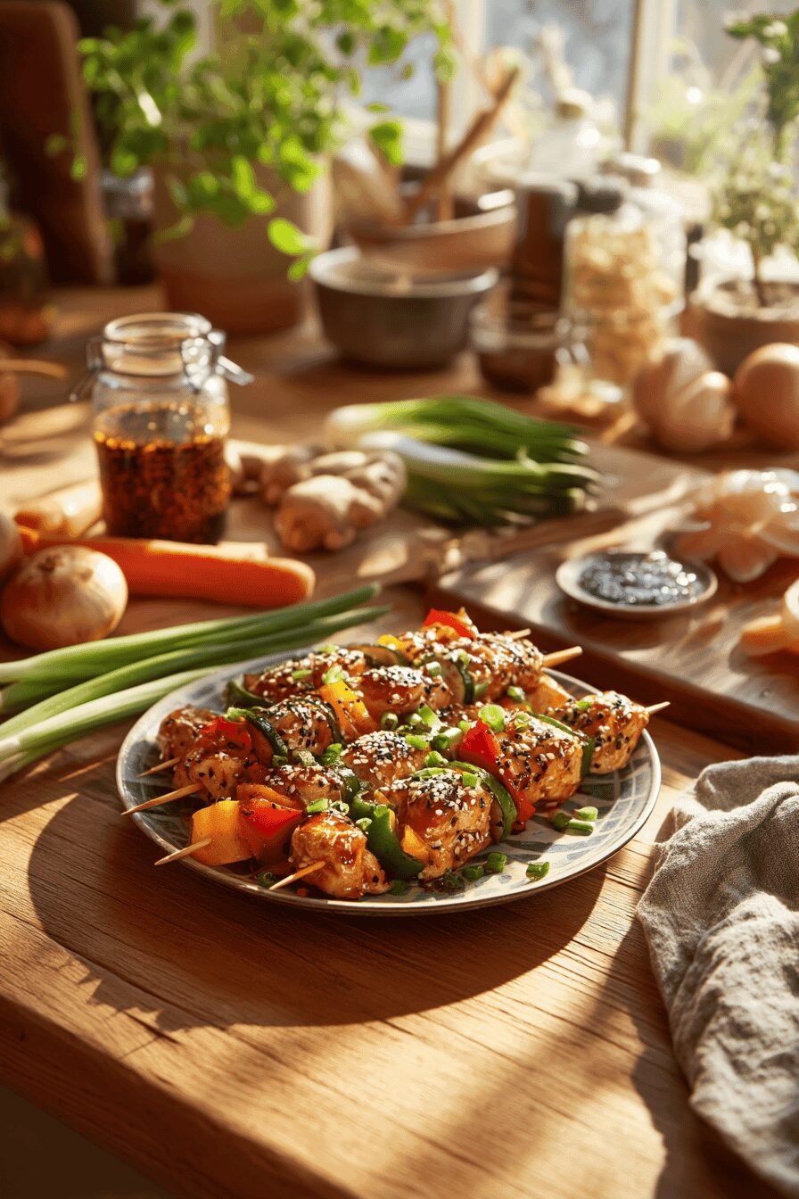 Teriyaki Chicken Kabobs