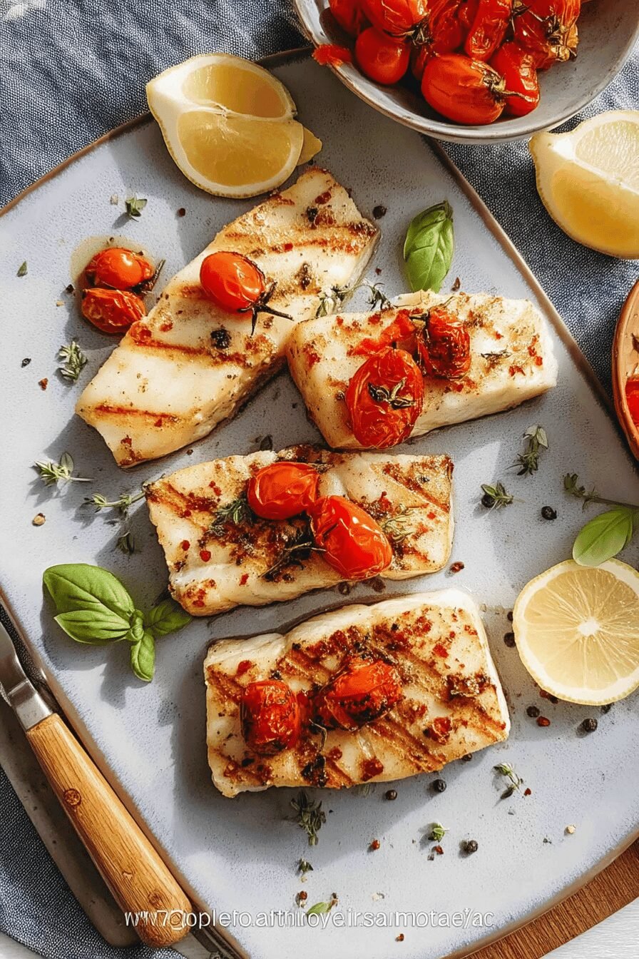  Grilled Halibut