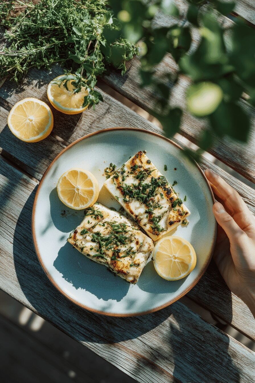  Grilled Halibut