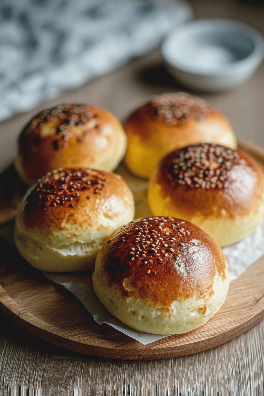 Cream Cheese Vatrushka Buns