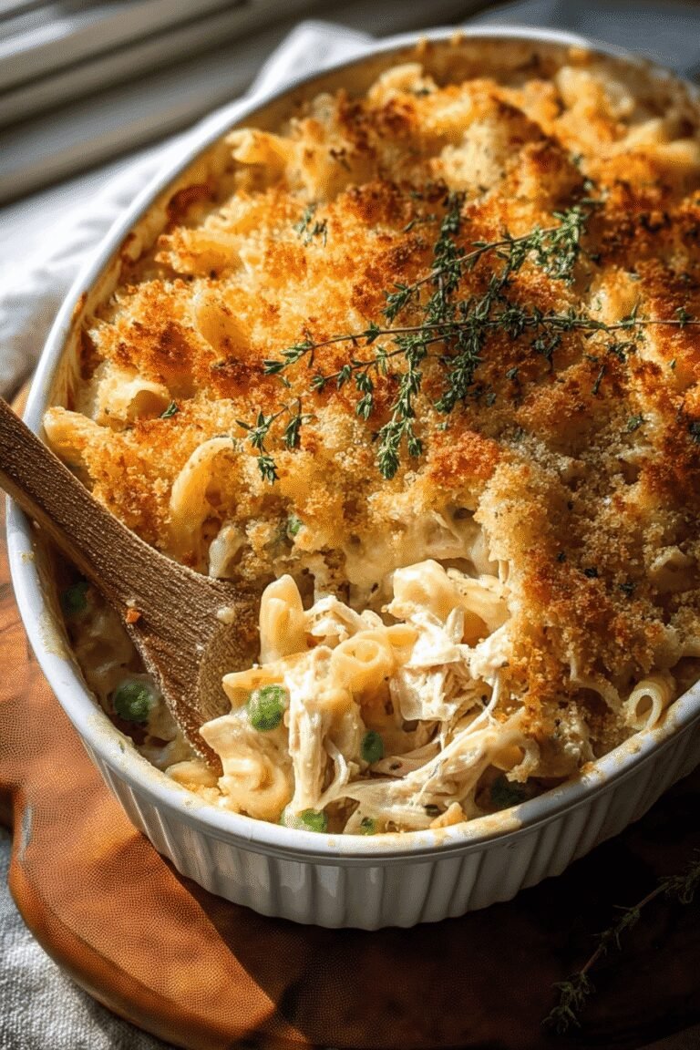 Creamy Baked Turkey Noodle Casserole 2.Png