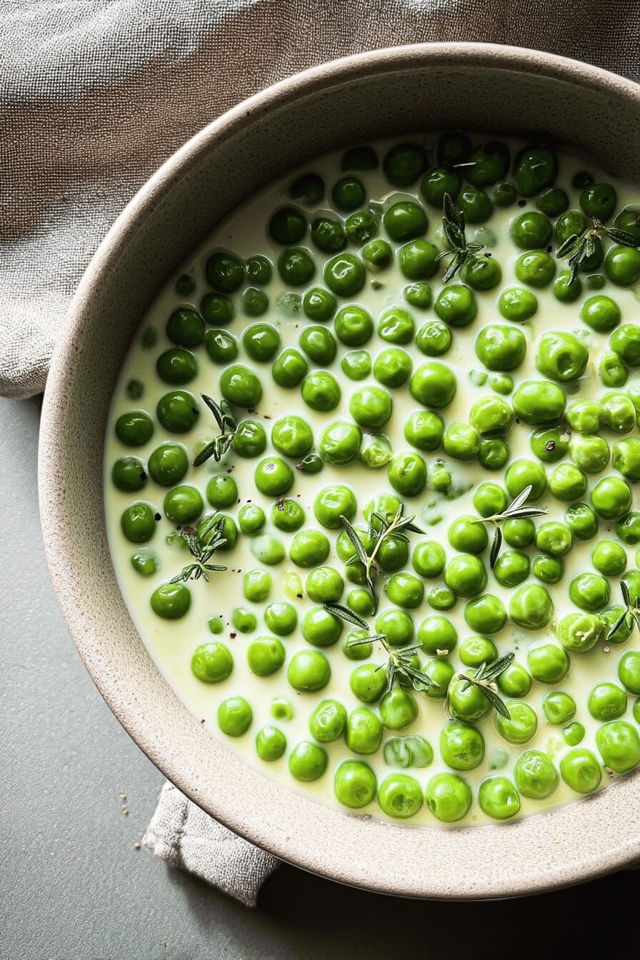 Creamy Peas