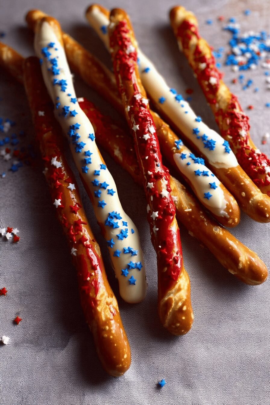 Firecracker Pretzel Rods