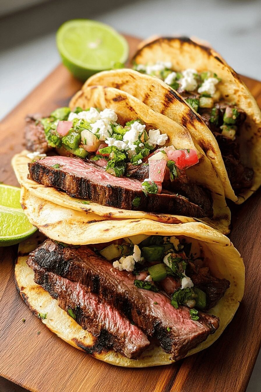 Grilled Steak Tacos With Shrimp Stir Fry Twist For A Bold Flavor Combo 7 Grilled Steak Tacos