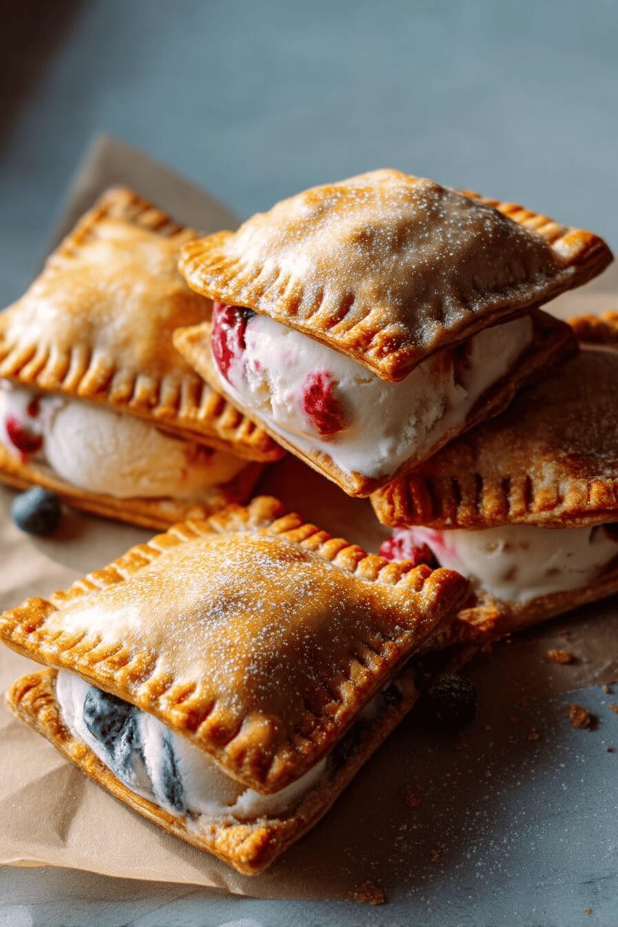 Ice Cream Hand Pies With Banana, Berry, And A Sweet-N-Savory Twist 10 Ice Cream Hand Pies