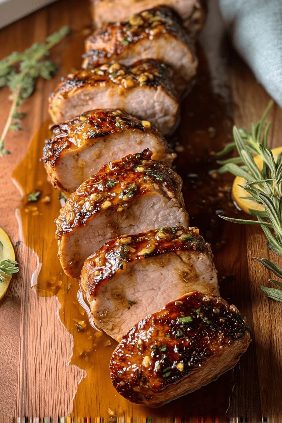 Maple Mustard Pork Tenderloin