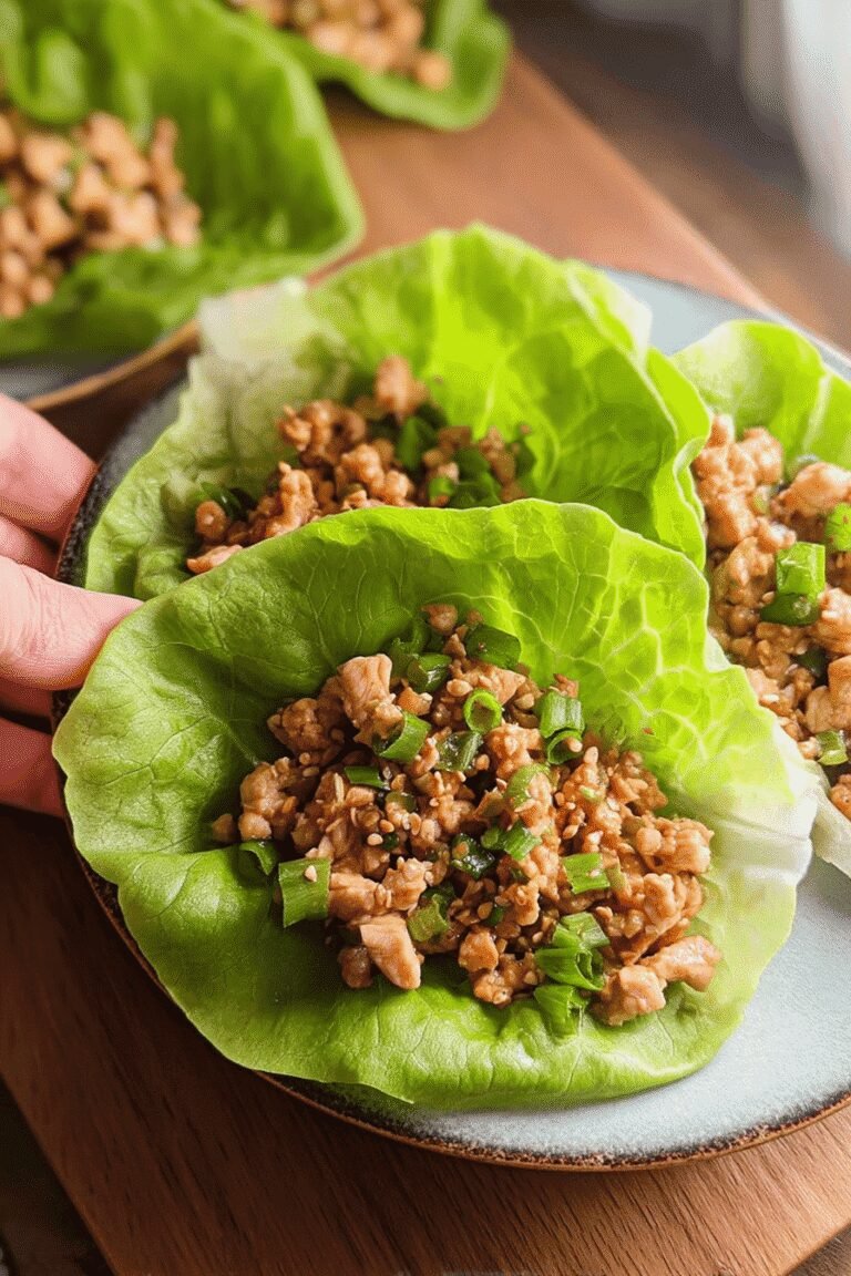 Savory Chicken Lettuce Wraps 2.Png