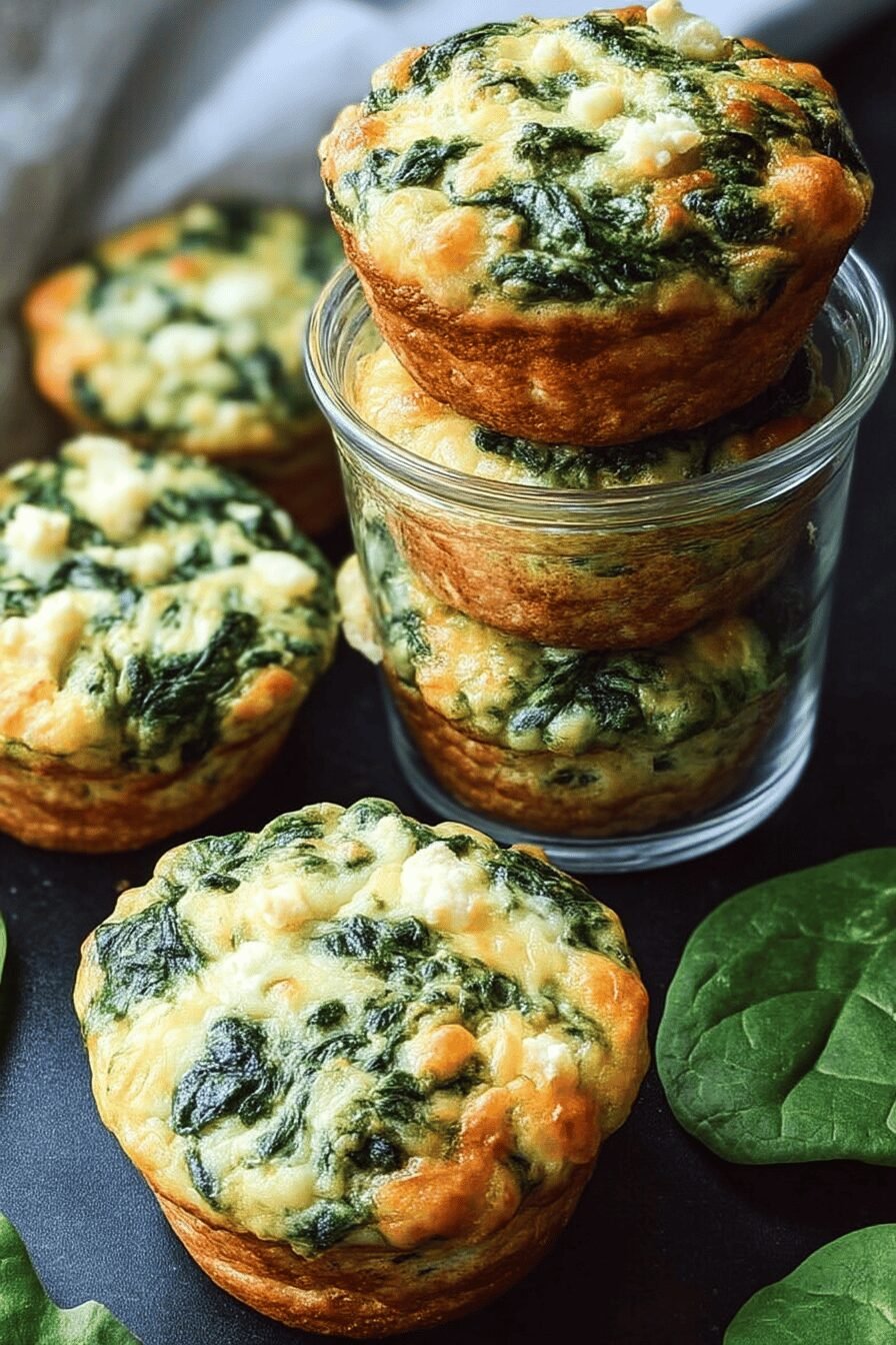 Savory Spinach Cheese Breakfast Muffins With Steak And Shrimp Stir Fry Ideas 6 Savory Spinach Cheese Breakfast Muffins