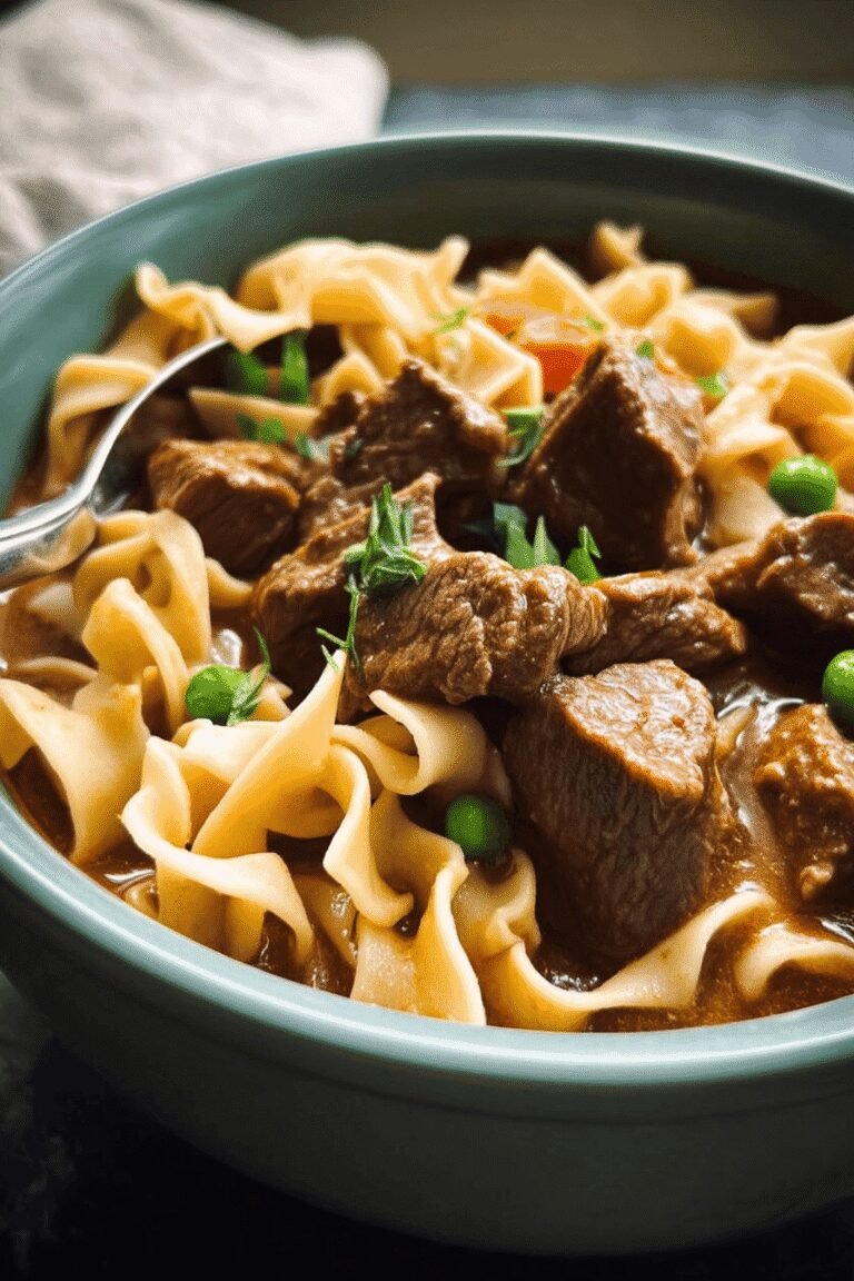 Slow Cooked Beef Noodles Savory Gravy 2.Png