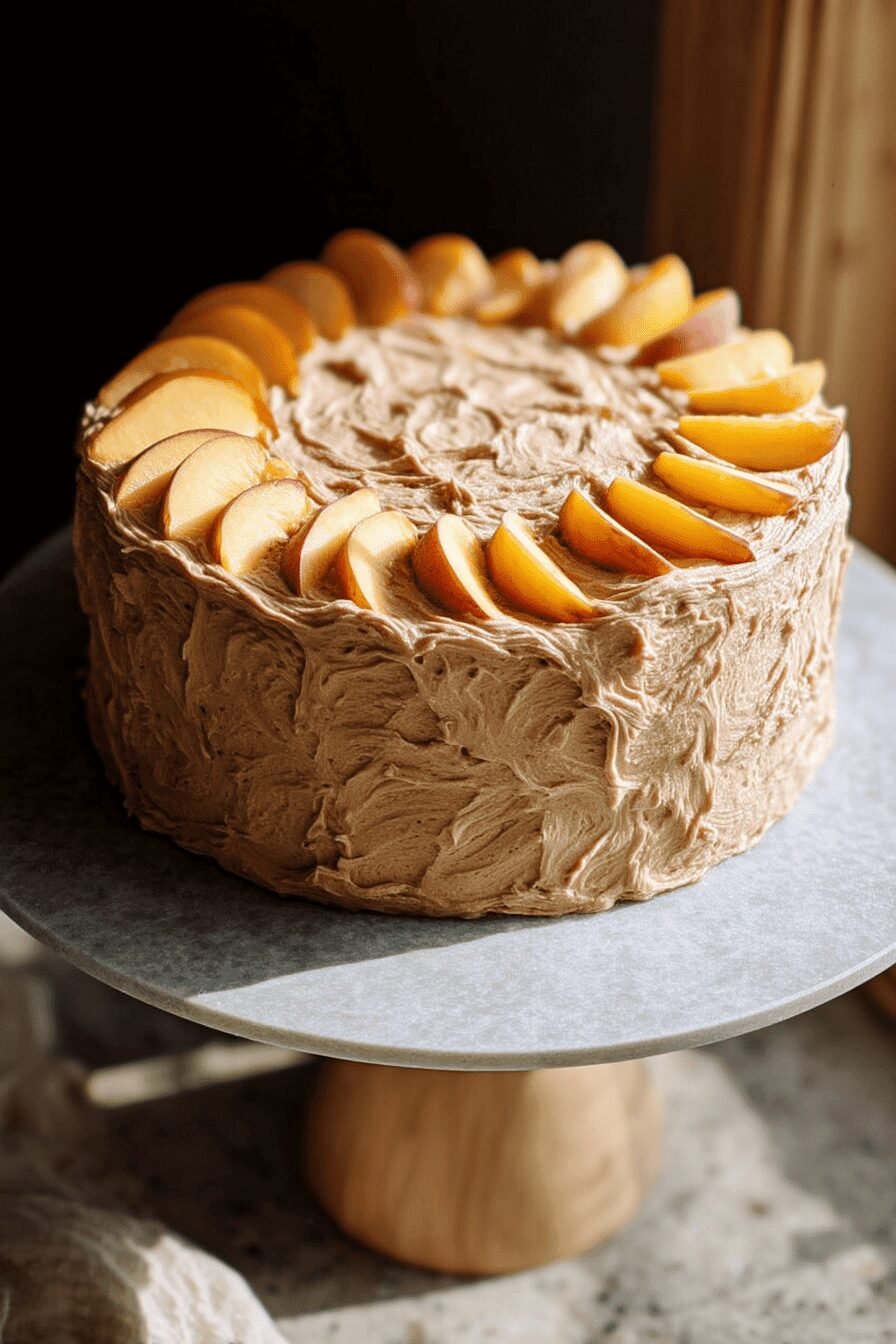 Sweet Peach Cake