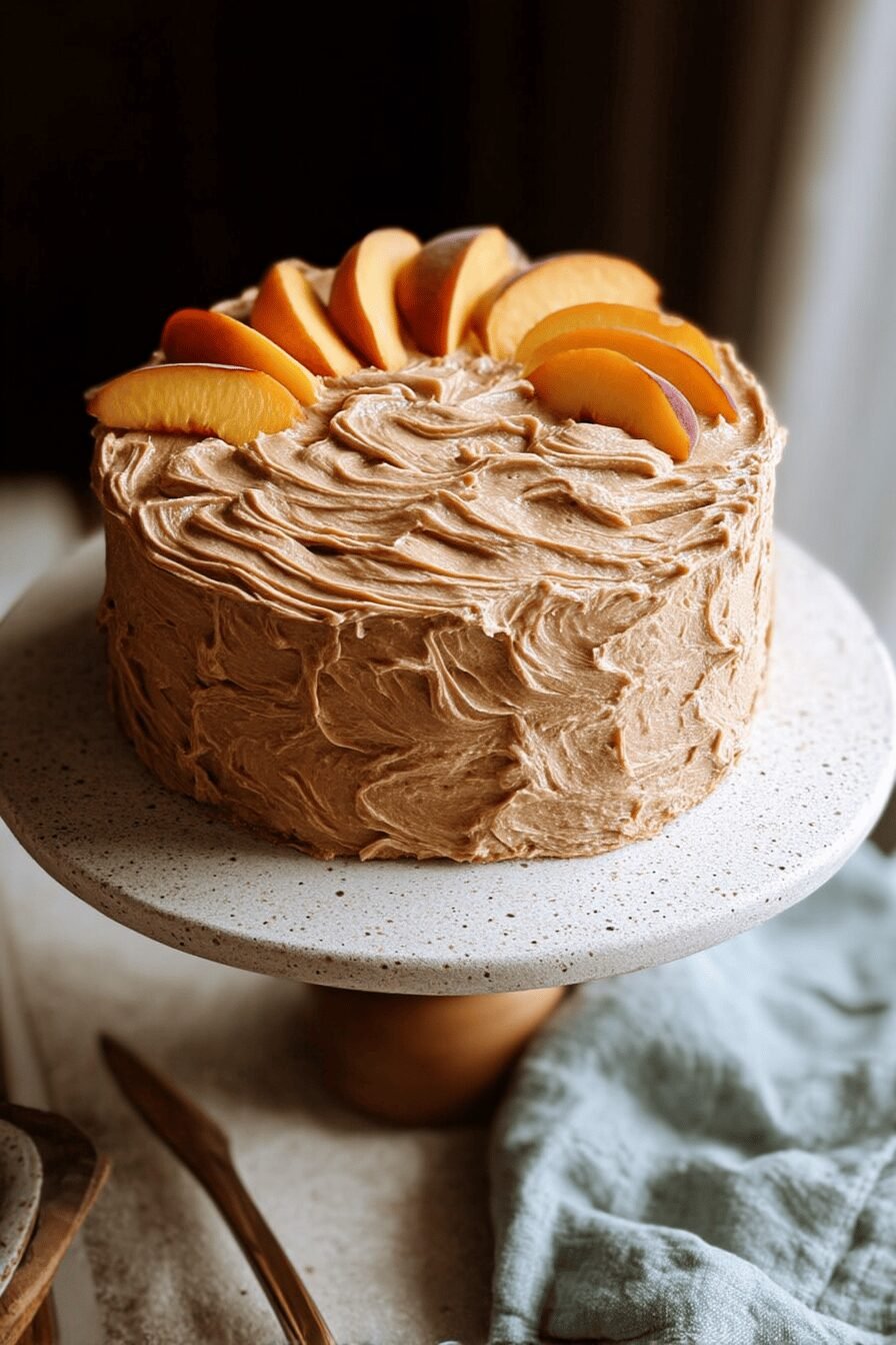 Sweet Peach Cake