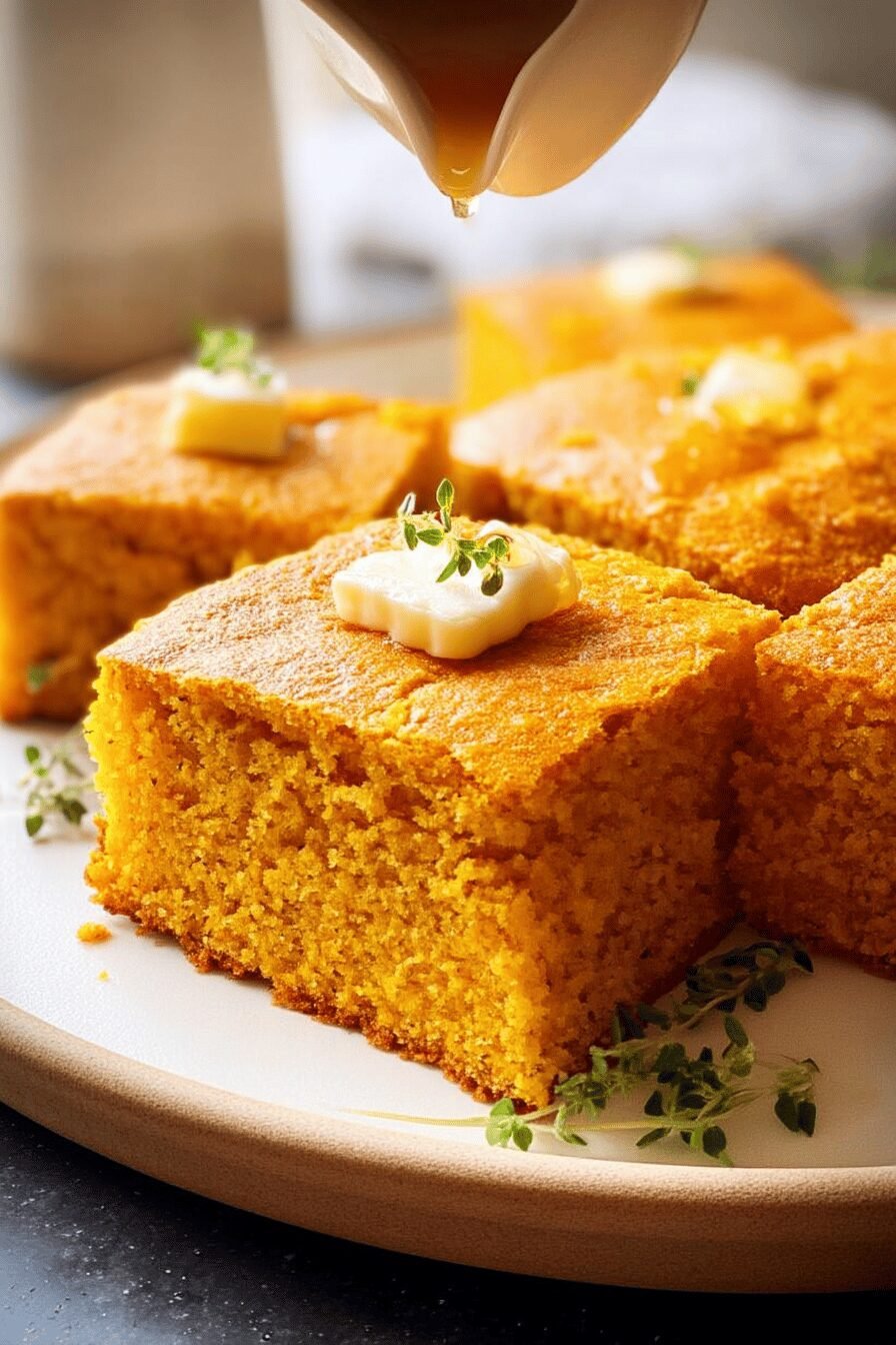 Sweet Potato Cornbread With Savory Steak And Shrimp Stir Fry Pairing Idea 7 Sweet Potato Cornbread