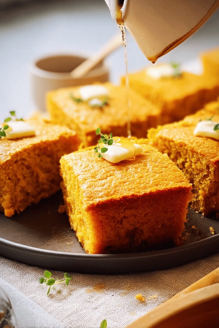 Sweet Potato Cornbread With Savory Steak And Shrimp Stir Fry Pairing Idea 6 Sweet Potato Cornbread