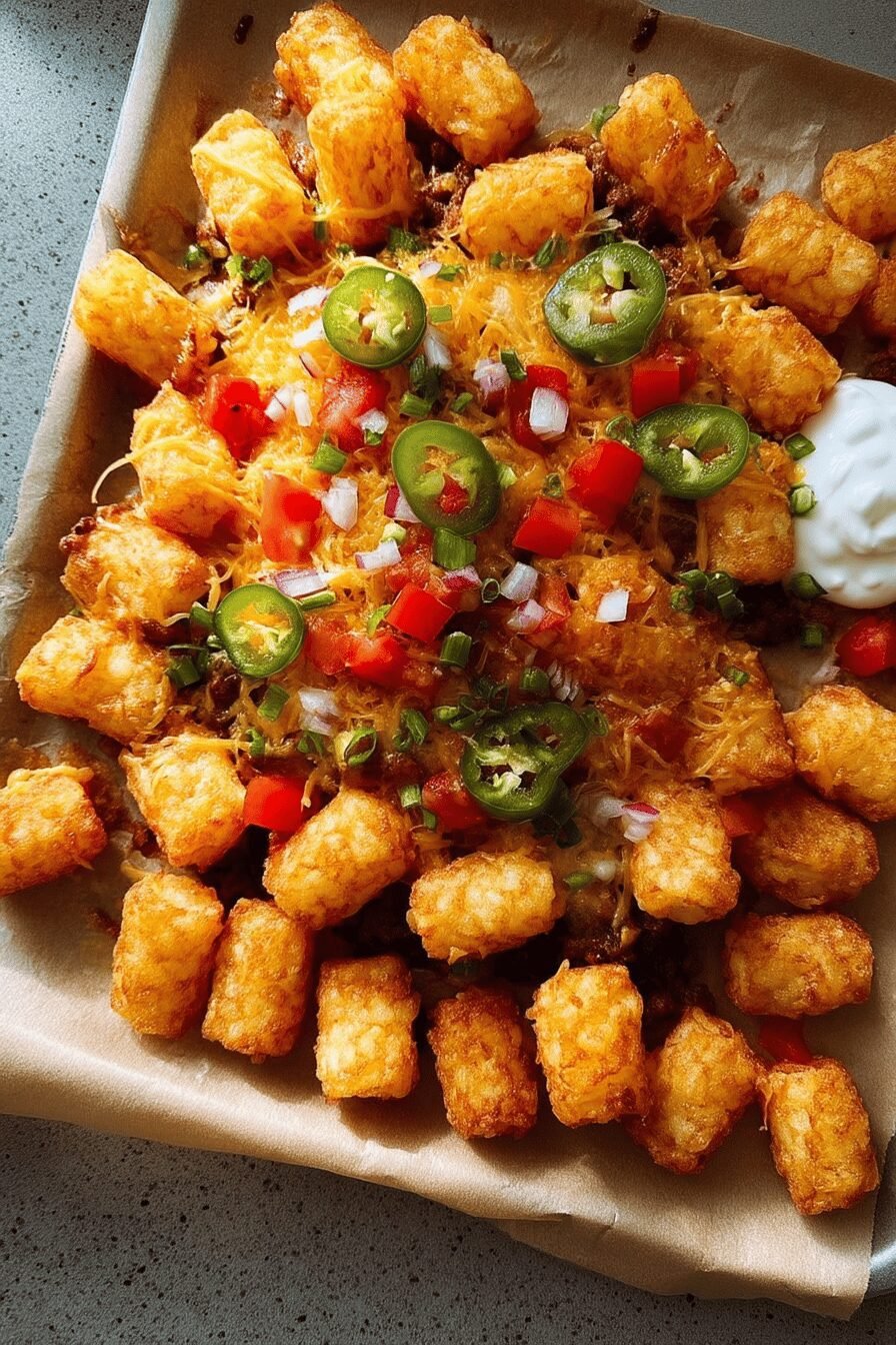Tater Tot Nachos