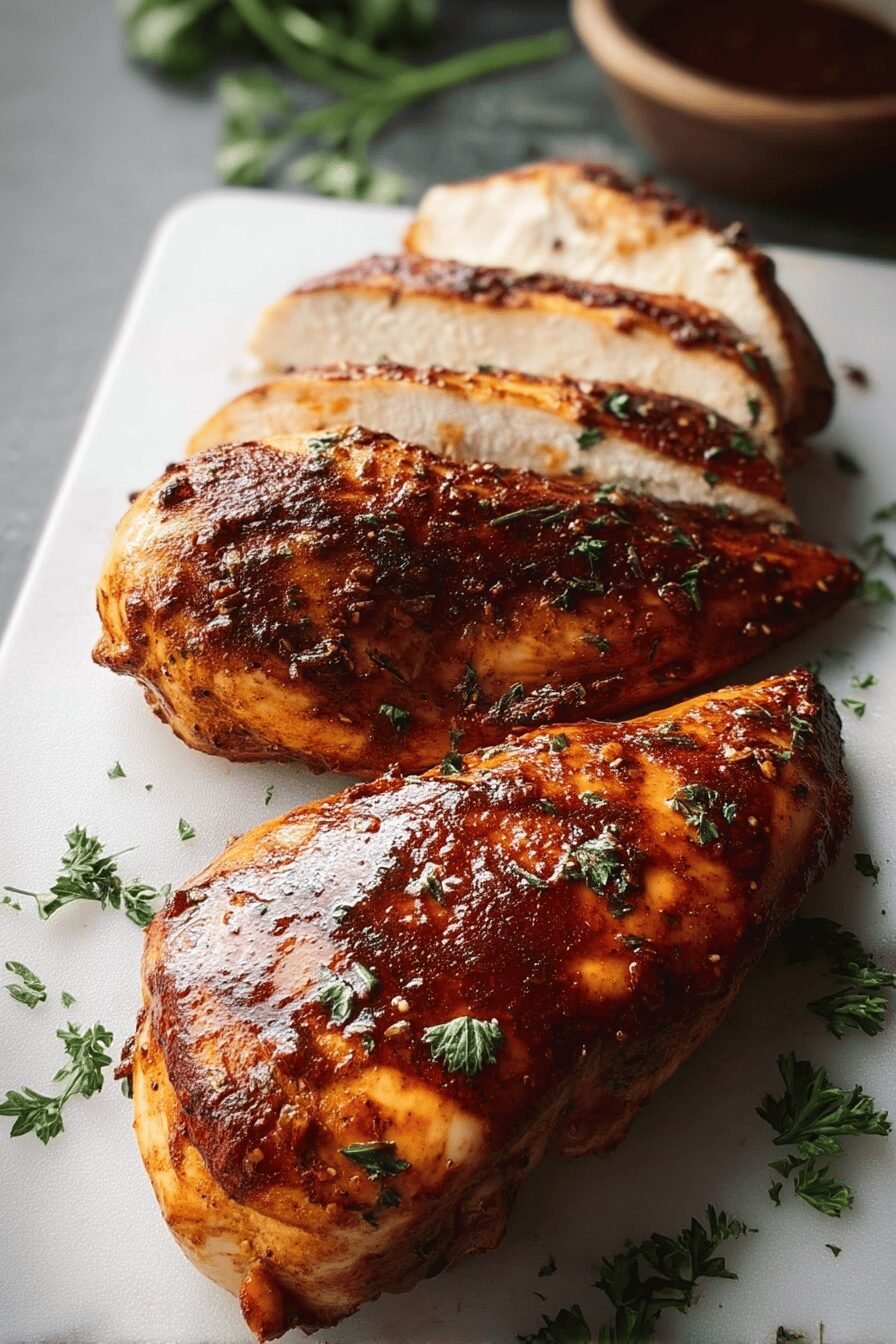 Tender Smoked Chicken Breasts