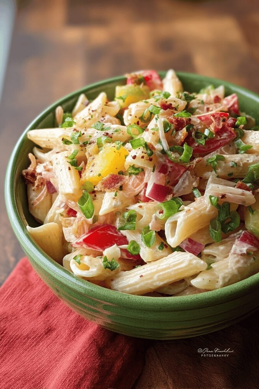 Tropical Hawaiian Pasta Salad