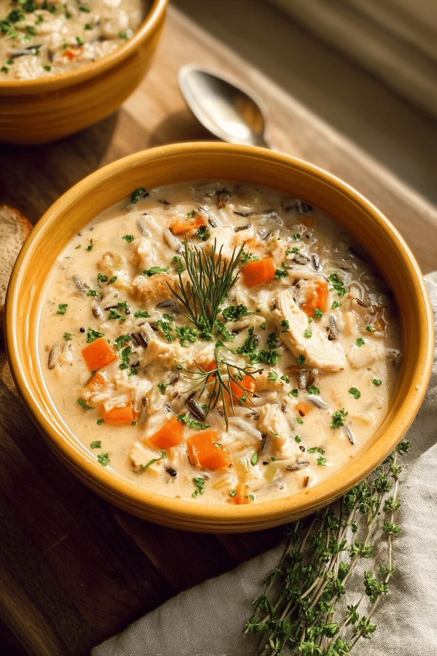 Turkey Wild Rice Soup