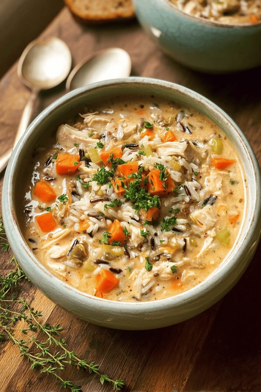Turkey Wild Rice Soup