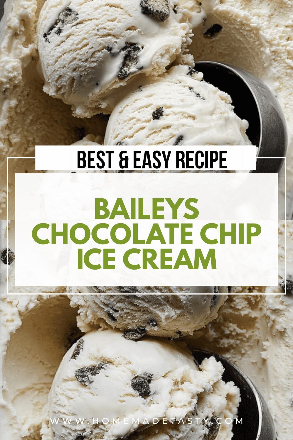 Baileys Chocolate Chip Ice Cream