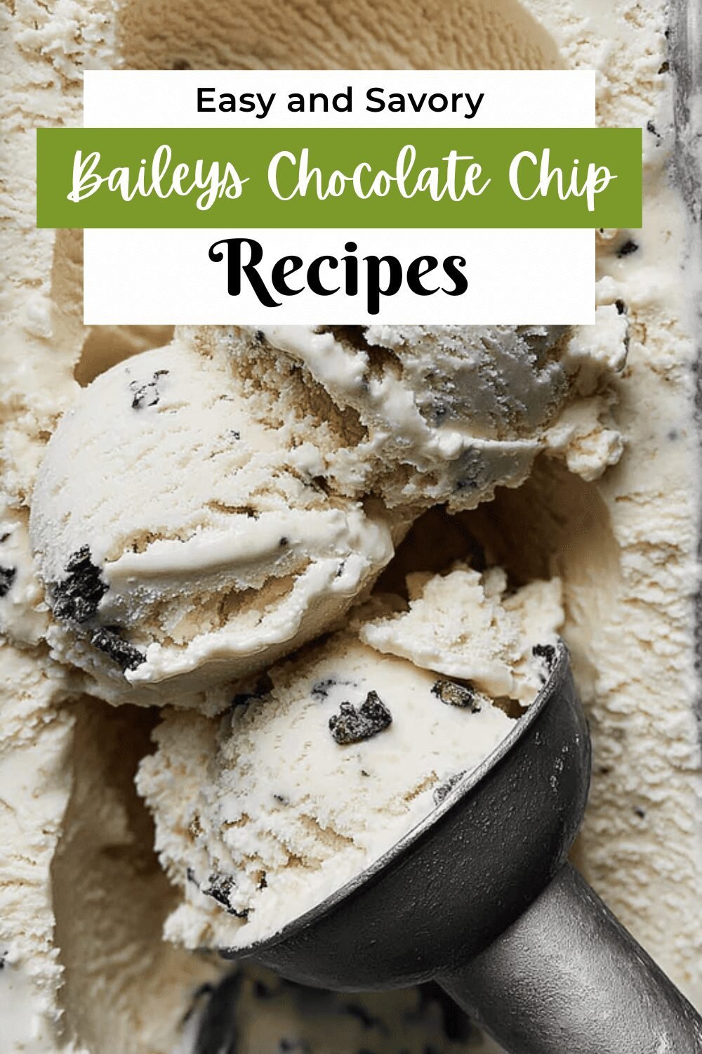 Baileys Chocolate Chip Ice Cream