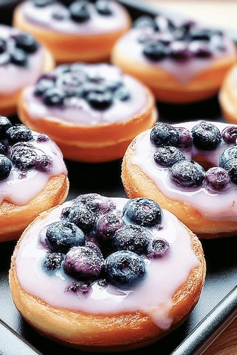 Baked Blueberry Donuts 40.Png